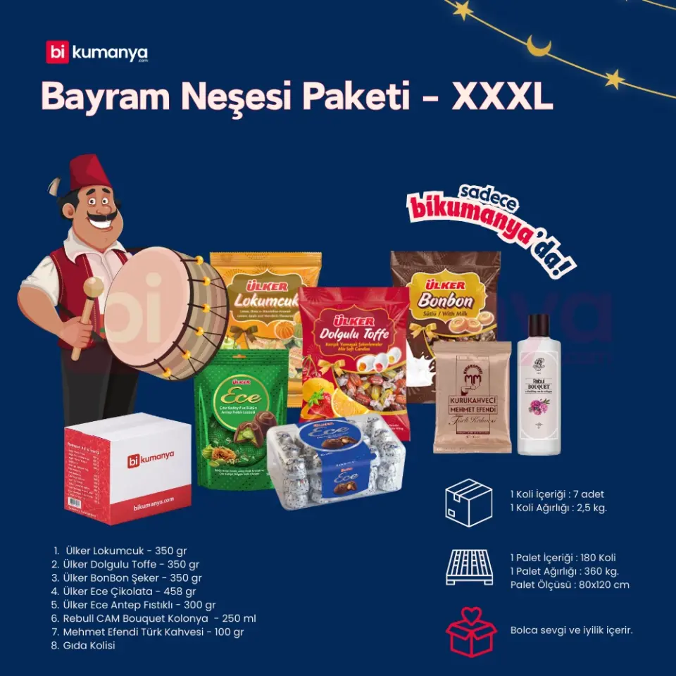 Bayram Neşesi Paketi - XXXL