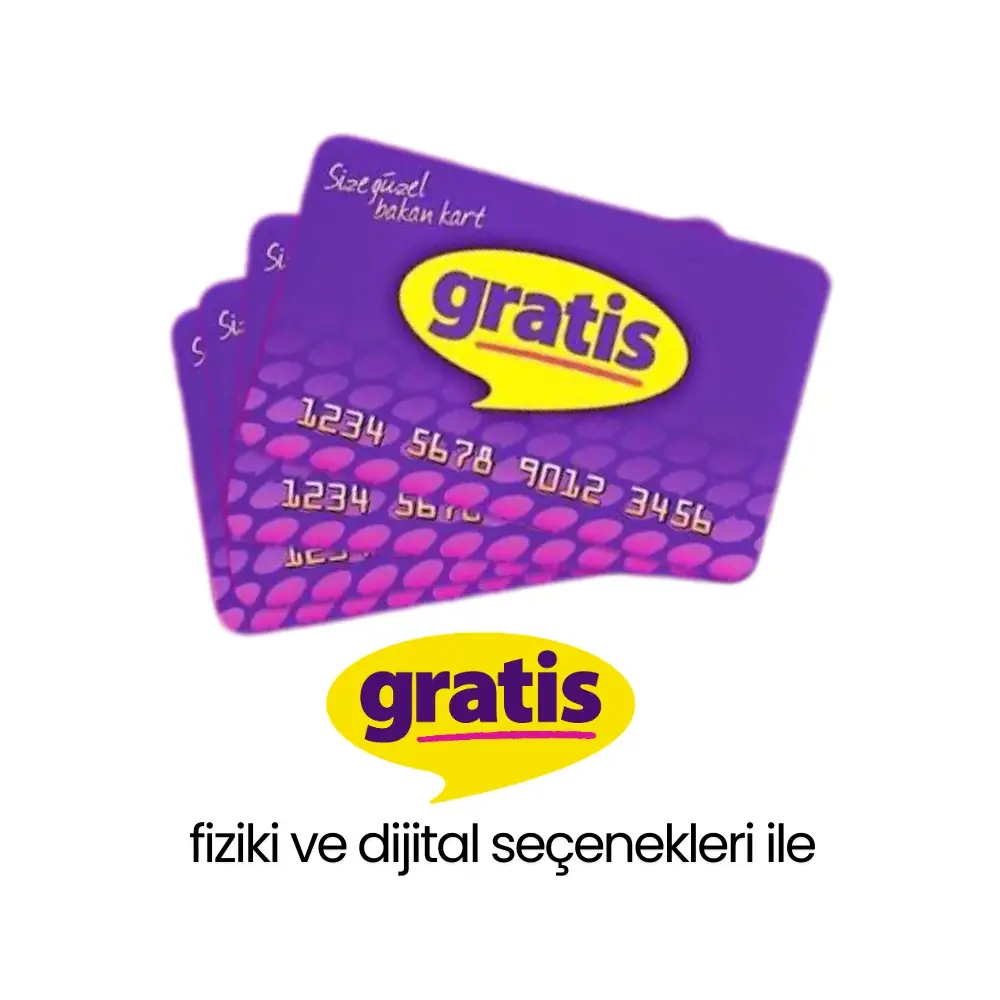 Gratis Hediye Kartı - Gift Card