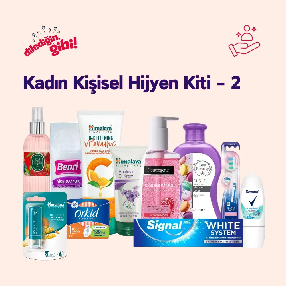 Kadın Kişisel Hijyen Seti - 2