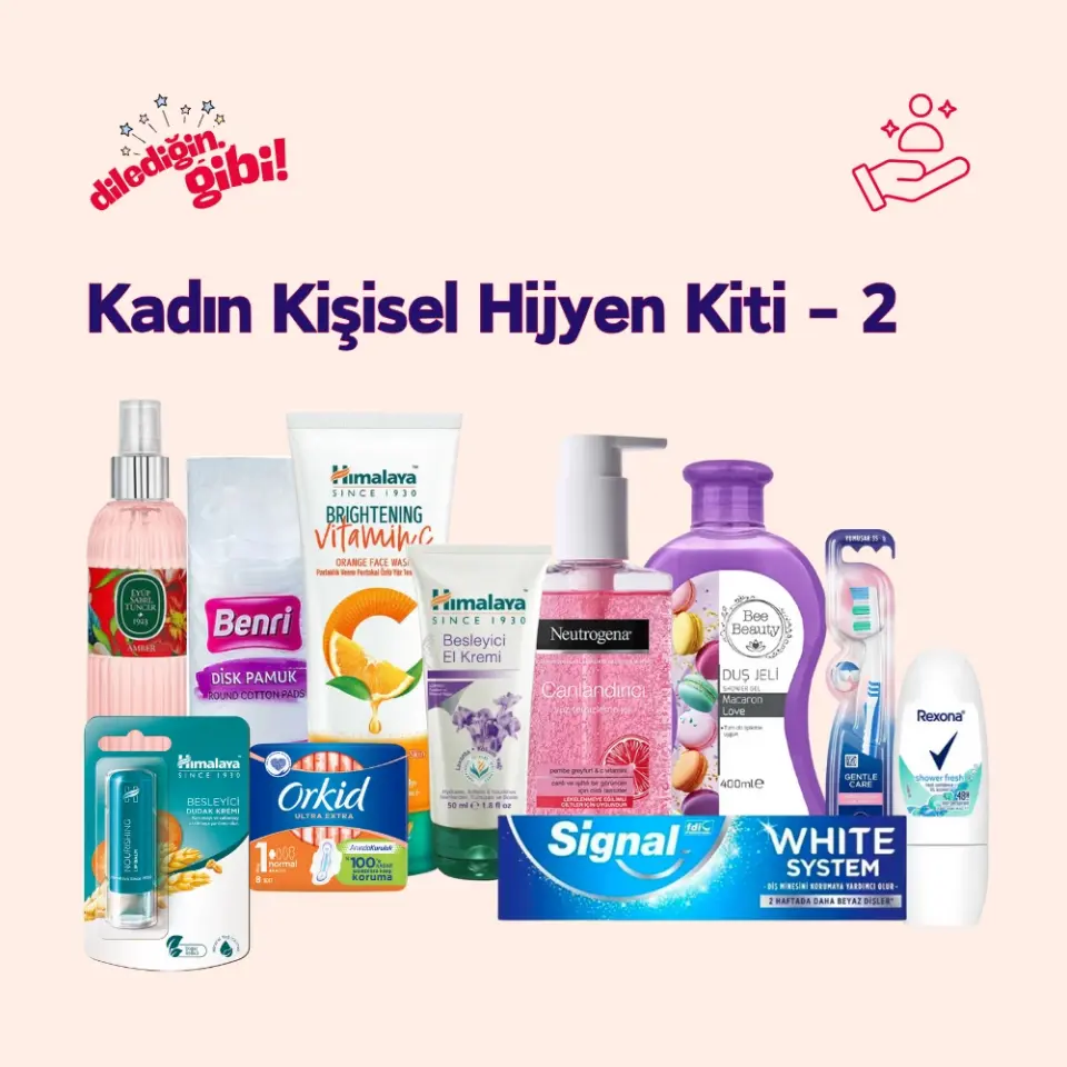 Kadın Kişisel Hijyen Seti - 2