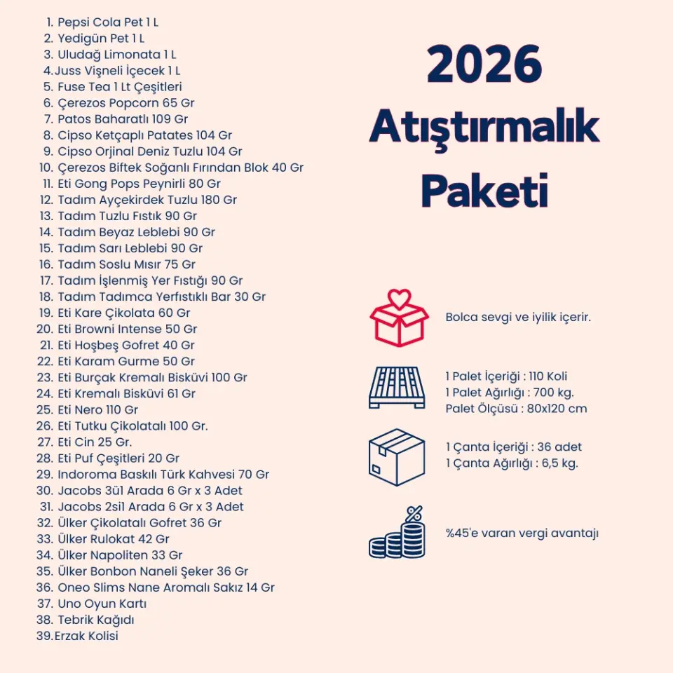 2026 Atıştırmalık Paketi