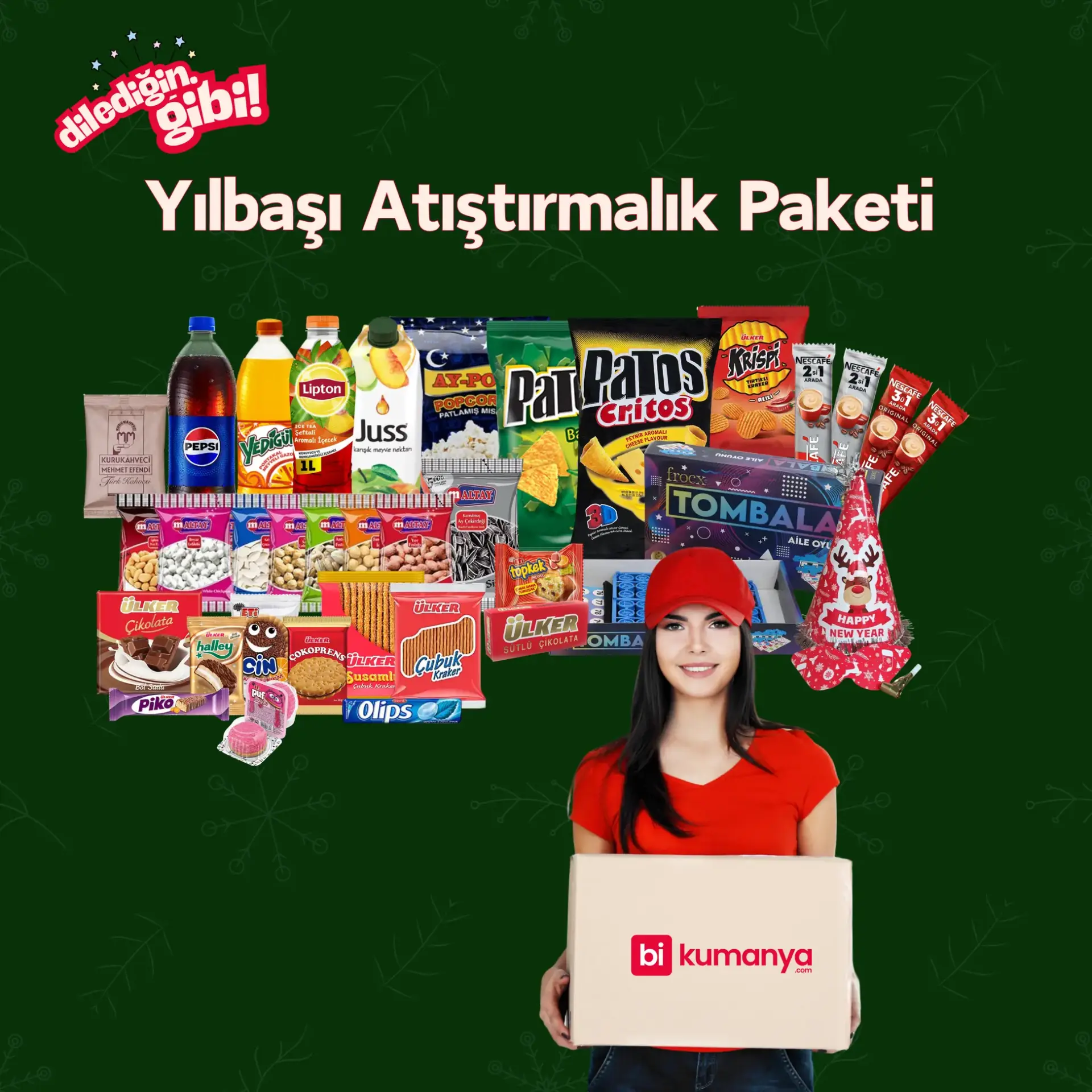 Yılbaşı Atıştırmalık Paketi